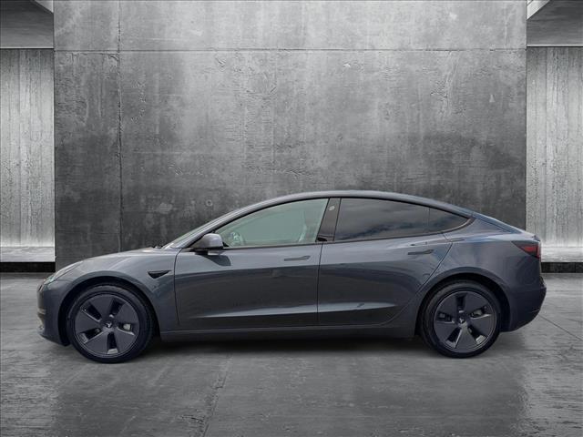 used 2023 Tesla Model 3 car, priced at $22,495