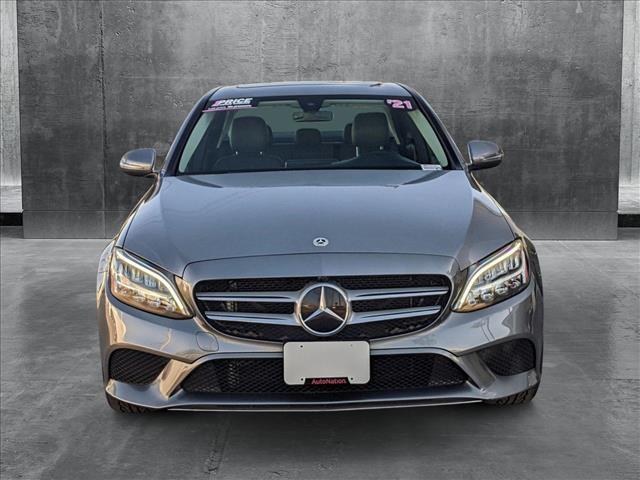 used 2021 Mercedes-Benz C-Class car, priced at $23,995