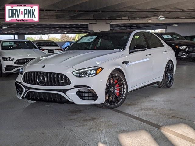 new 2025 Mercedes-Benz AMG C 63 car, priced at $96,815