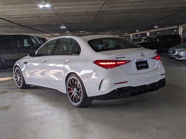 new 2025 Mercedes-Benz AMG C 63 car, priced at $96,815