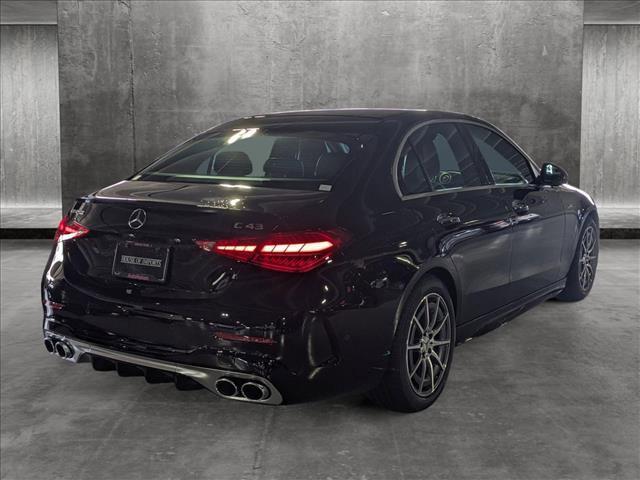new 2024 Mercedes-Benz AMG C 43 car, priced at $65,025
