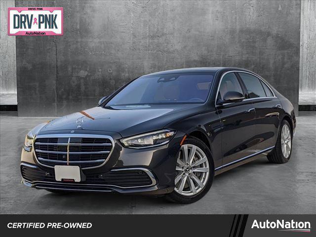 used 2022 Mercedes-Benz S-Class car, priced at $70,495