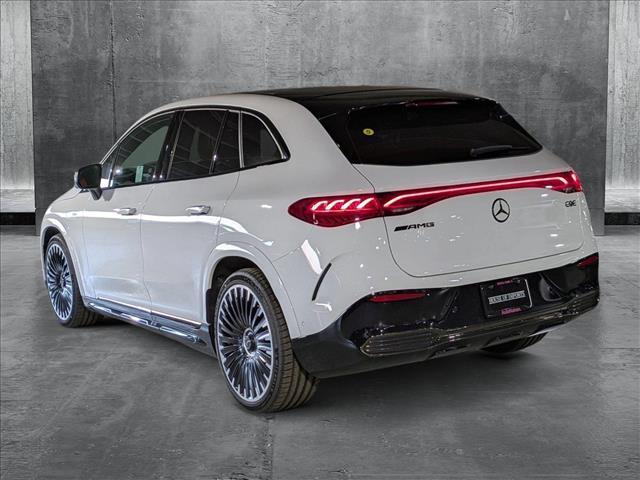 new 2025 Mercedes-Benz AMG EQE car, priced at $115,235