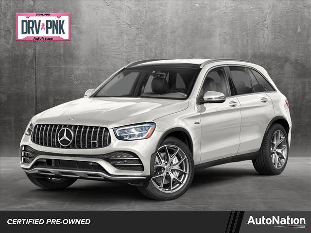 used 2021 Mercedes-Benz AMG GLC 43 car, priced at $42,995