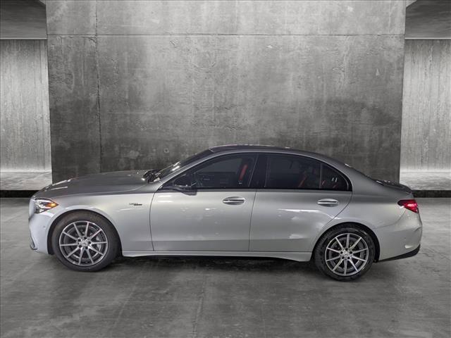 new 2024 Mercedes-Benz AMG C 43 car, priced at $69,705