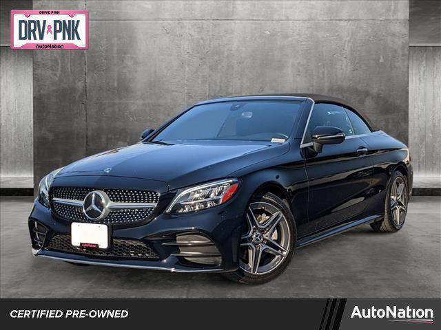 used 2021 Mercedes-Benz C-Class car, priced at $39,995