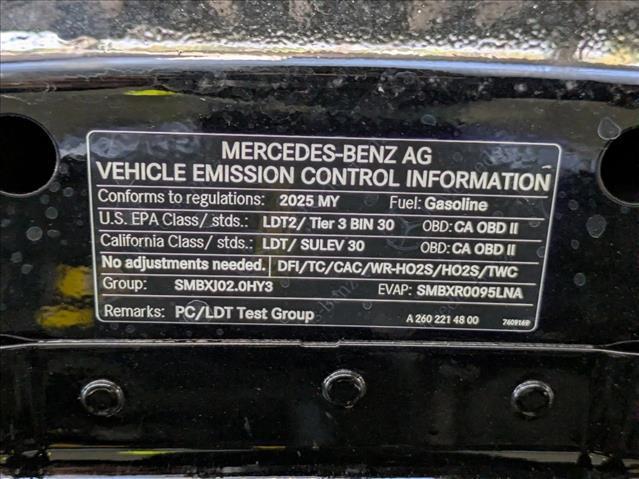 new 2025 Mercedes-Benz GLB 250 car, priced at $51,870