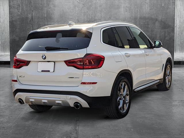 used 2021 BMW X3 car, priced at $27,745