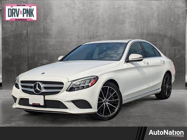 used 2021 Mercedes-Benz C-Class car, priced at $27,895