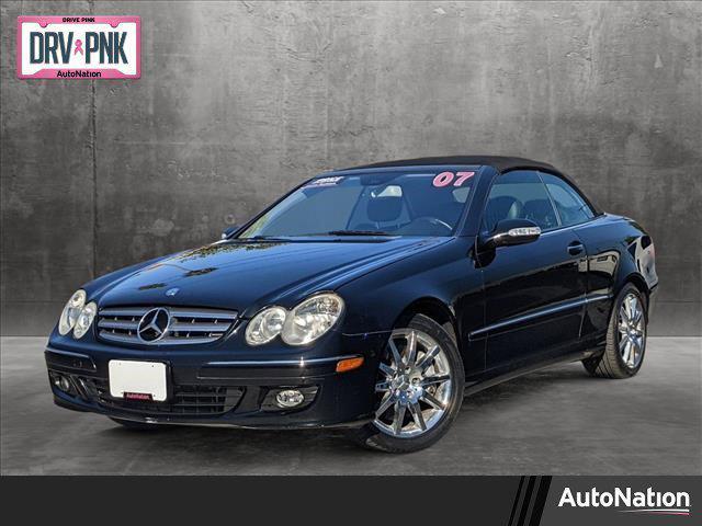 used 2007 Mercedes-Benz CLK-Class car, priced at $10,495