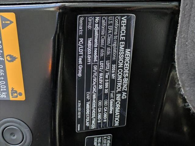 new 2026 Mercedes-Benz GLE 450 car, priced at $78,540
