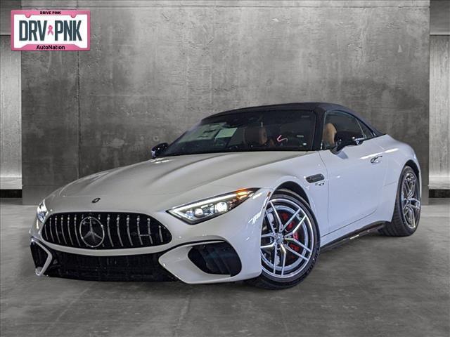 new 2025 Mercedes-Benz AMG SL 55 car, priced at $152,680