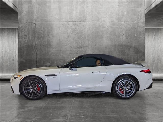 new 2025 Mercedes-Benz AMG SL 55 car, priced at $152,680