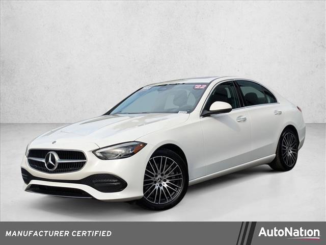 used 2022 Mercedes-Benz C-Class car, priced at $31,933