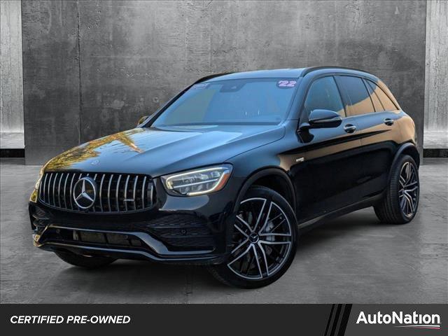 used 2022 Mercedes-Benz AMG GLC 43 car, priced at $46,495