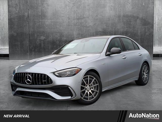 new 2025 Mercedes-Benz AMG C 43 car, priced at $66,150