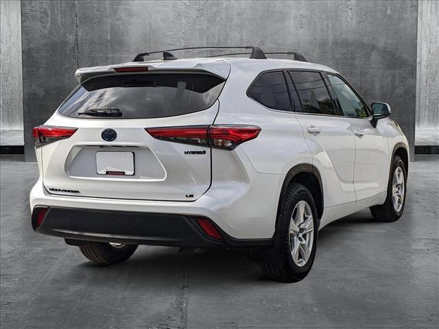 used 2022 Toyota Highlander Hybrid car, priced at $33,395