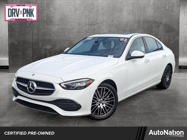 used 2023 Mercedes-Benz C-Class car, priced at $38,933