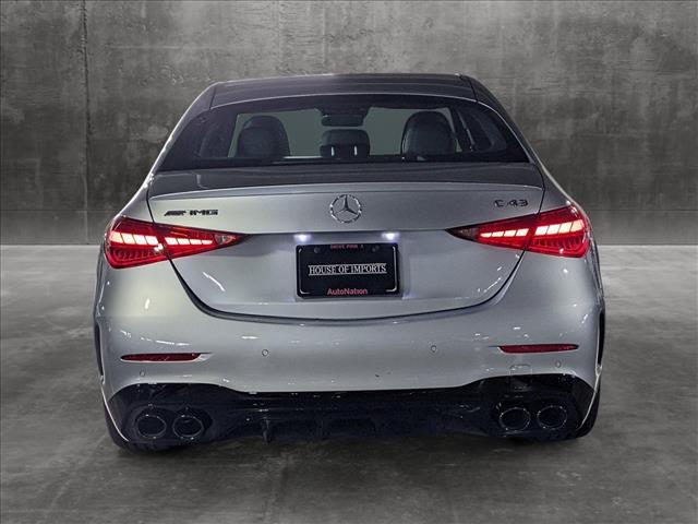 new 2024 Mercedes-Benz AMG C 43 car, priced at $69,705