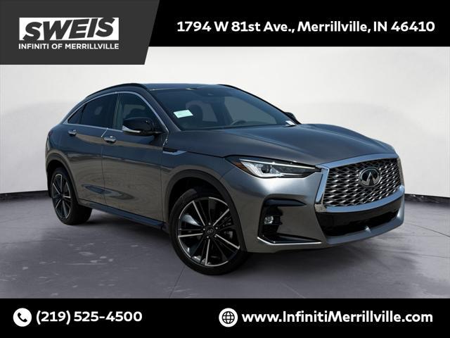 new 2025 INFINITI QX55 car, priced at $45,026