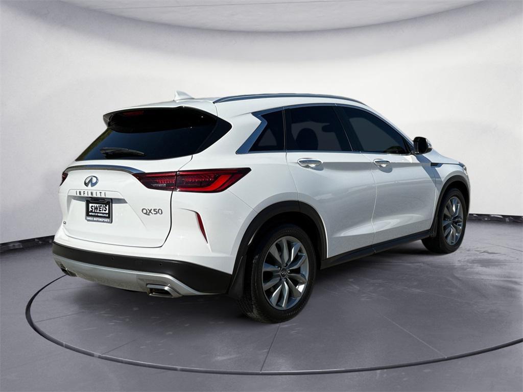 used 2022 INFINITI QX50 car, priced at $29,995