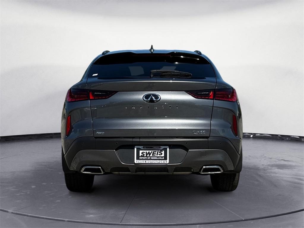 new 2025 INFINITI QX55 car, priced at $45,011