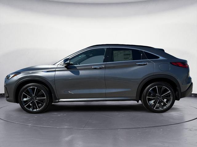 new 2025 INFINITI QX55 car, priced at $45,011