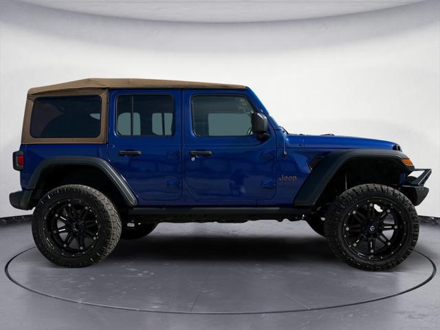 used 2018 Jeep Wrangler Unlimited car, priced at $31,495
