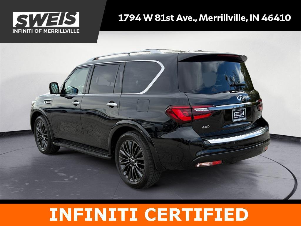 used 2023 INFINITI QX80 car, priced at $51,609