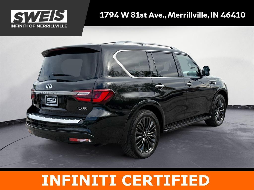 used 2023 INFINITI QX80 car, priced at $51,609