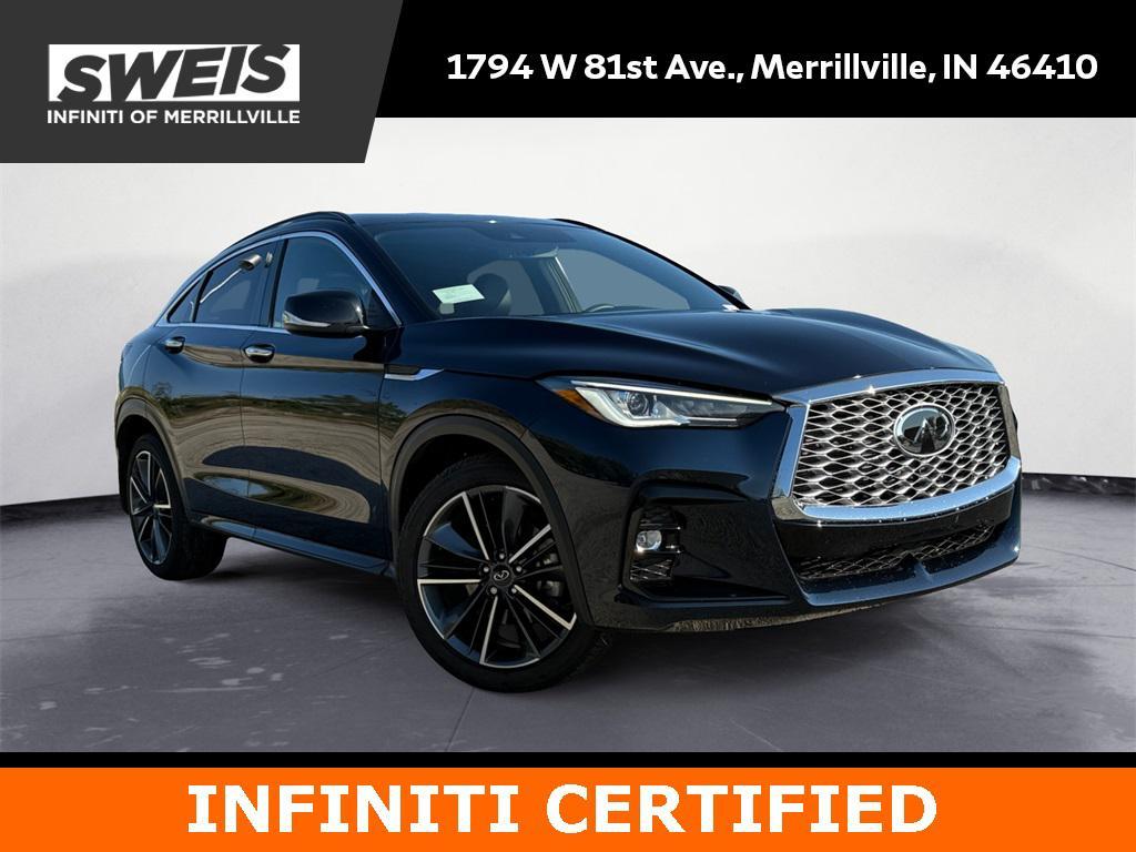 used 2025 INFINITI QX55 car, priced at $37,995