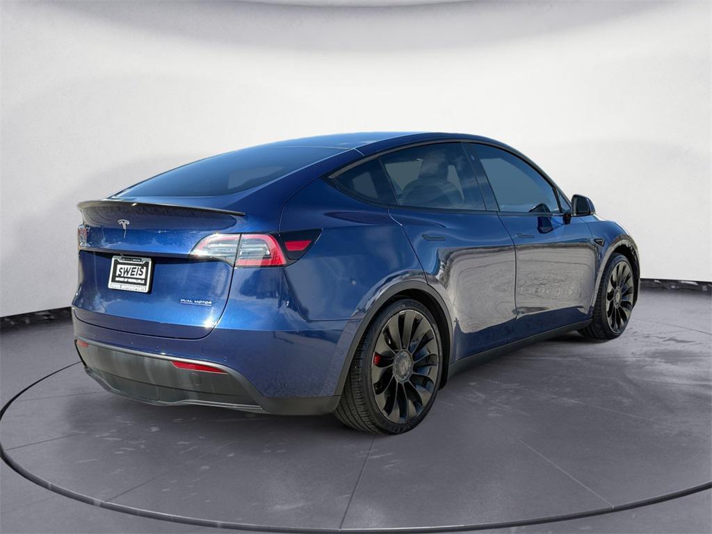 used 2021 Tesla Model Y car, priced at $27,142