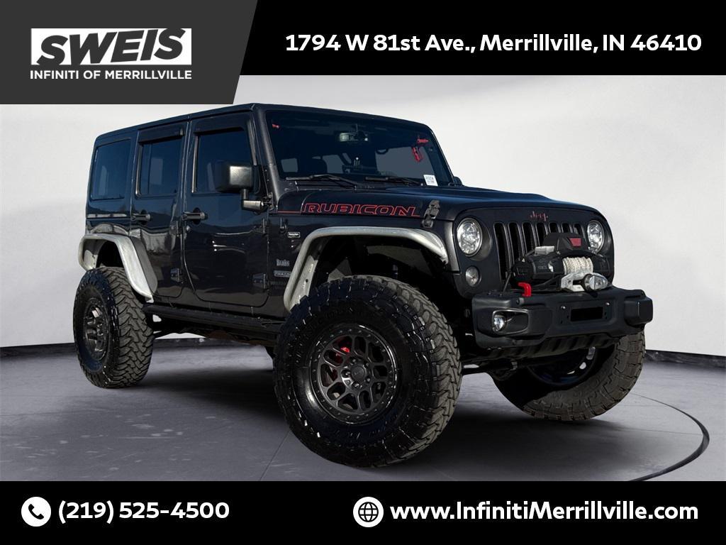 used 2017 Jeep Wrangler Unlimited car, priced at $23,995