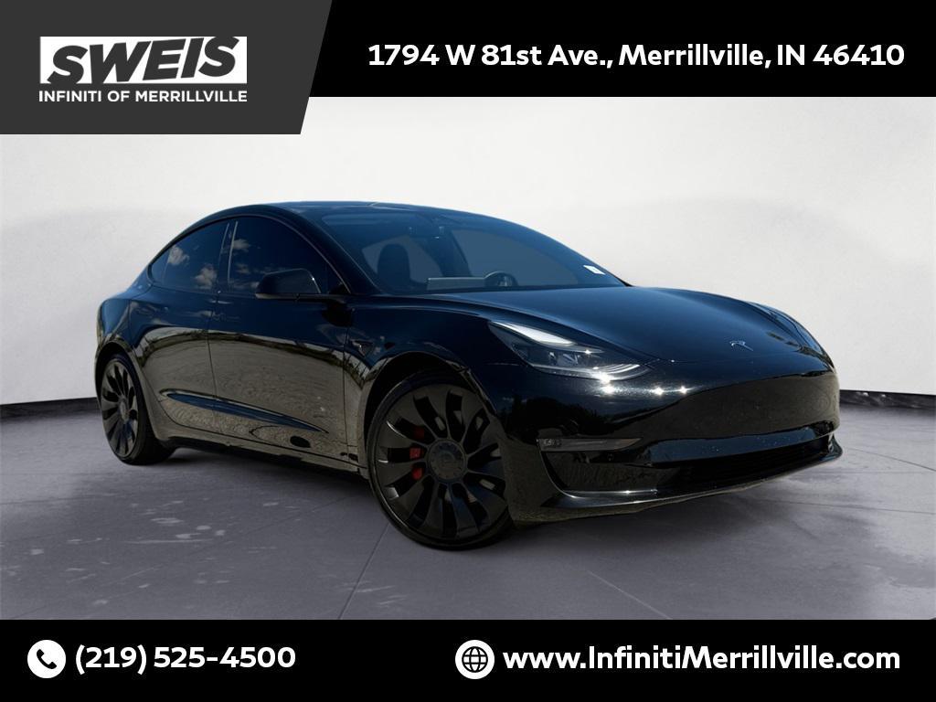 used 2021 Tesla Model 3 car, priced at $25,495