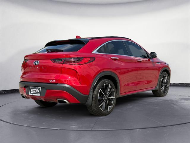 used 2022 INFINITI QX55 car, priced at $29,995