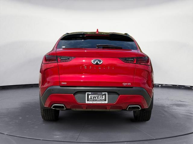 used 2022 INFINITI QX55 car, priced at $29,995