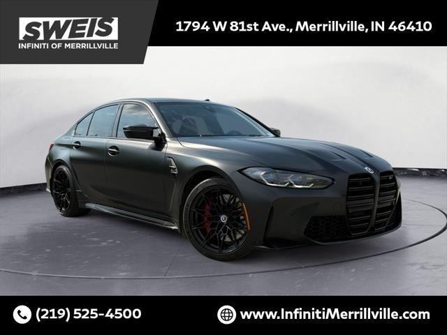 used 2023 BMW M3 car, priced at $87,467