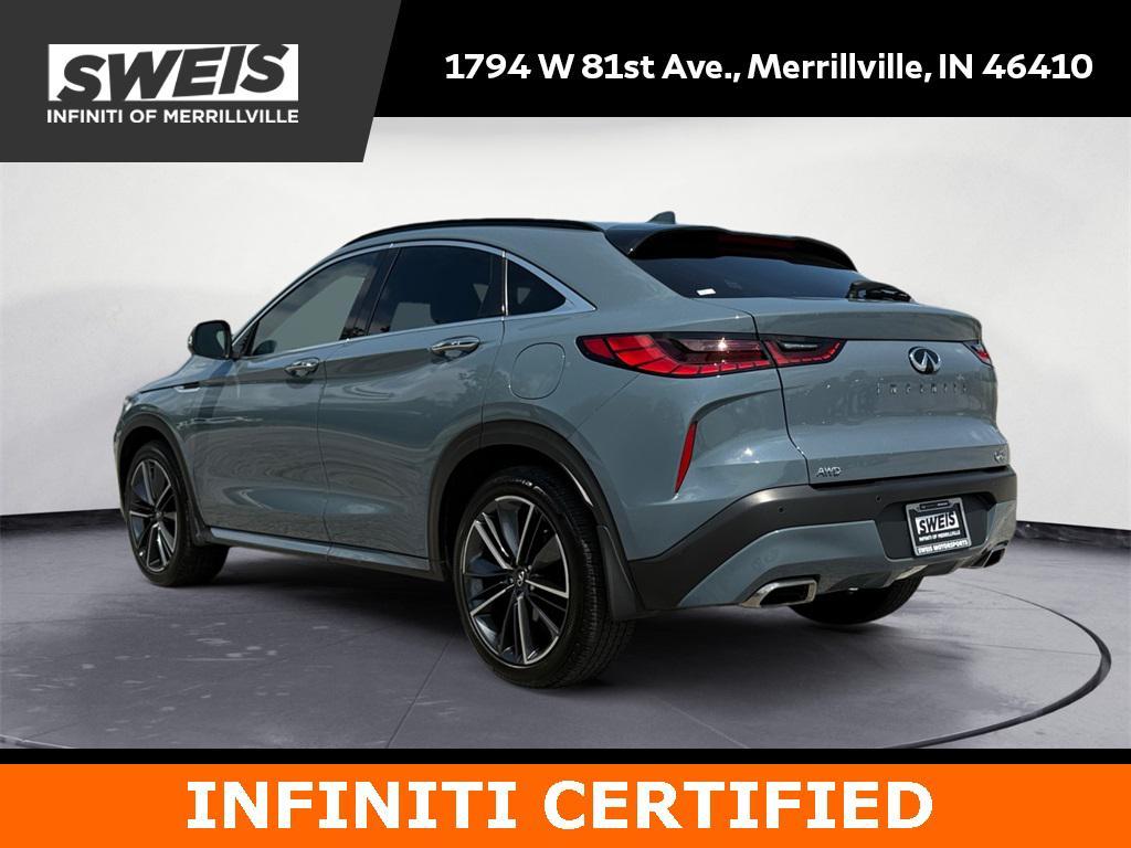 used 2025 INFINITI QX55 car, priced at $38,295
