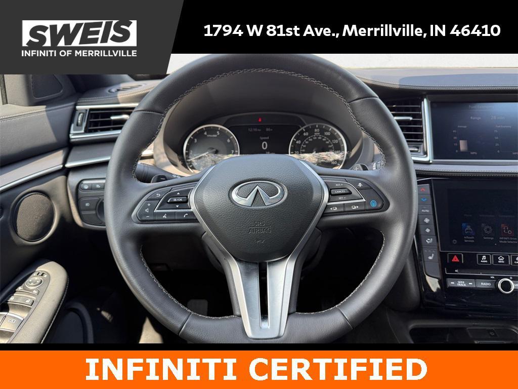 used 2025 INFINITI QX55 car, priced at $38,295