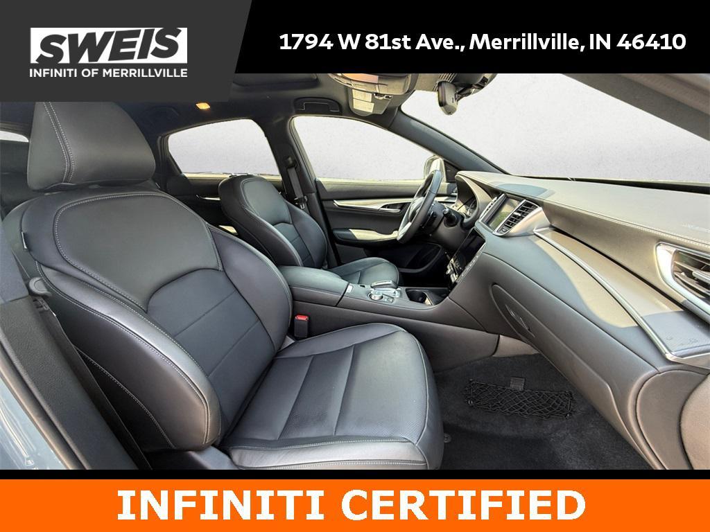 used 2025 INFINITI QX55 car, priced at $38,295
