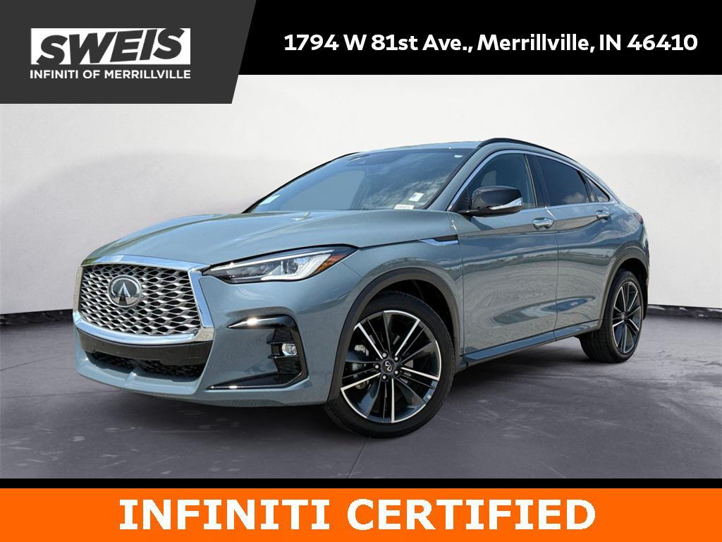 used 2025 INFINITI QX55 car, priced at $38,295