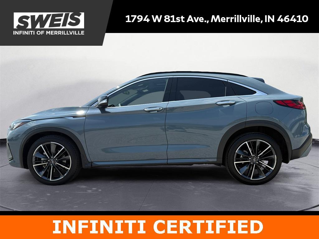 used 2025 INFINITI QX55 car, priced at $38,295