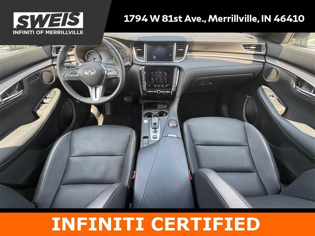 used 2025 INFINITI QX55 car, priced at $38,295