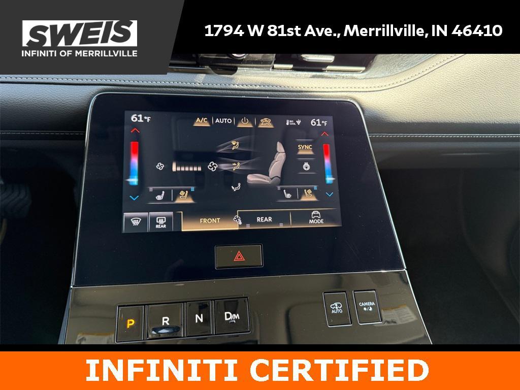 used 2025 INFINITI QX80 car, priced at $77,995