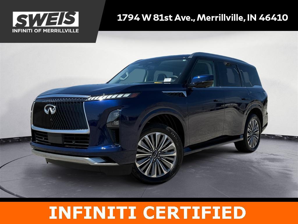 used 2025 INFINITI QX80 car, priced at $77,995