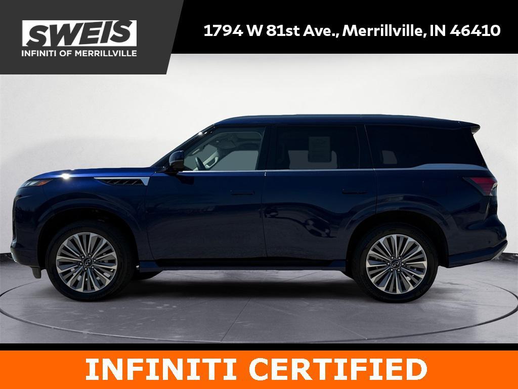 used 2025 INFINITI QX80 car, priced at $77,995