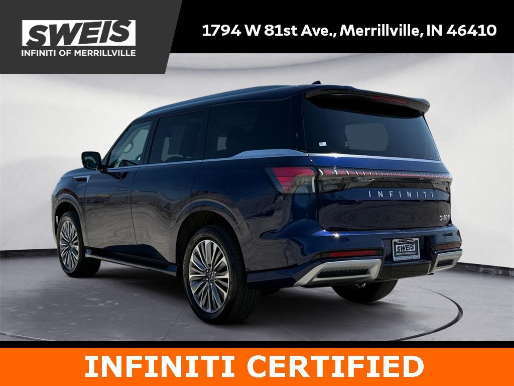 used 2025 INFINITI QX80 car, priced at $77,995