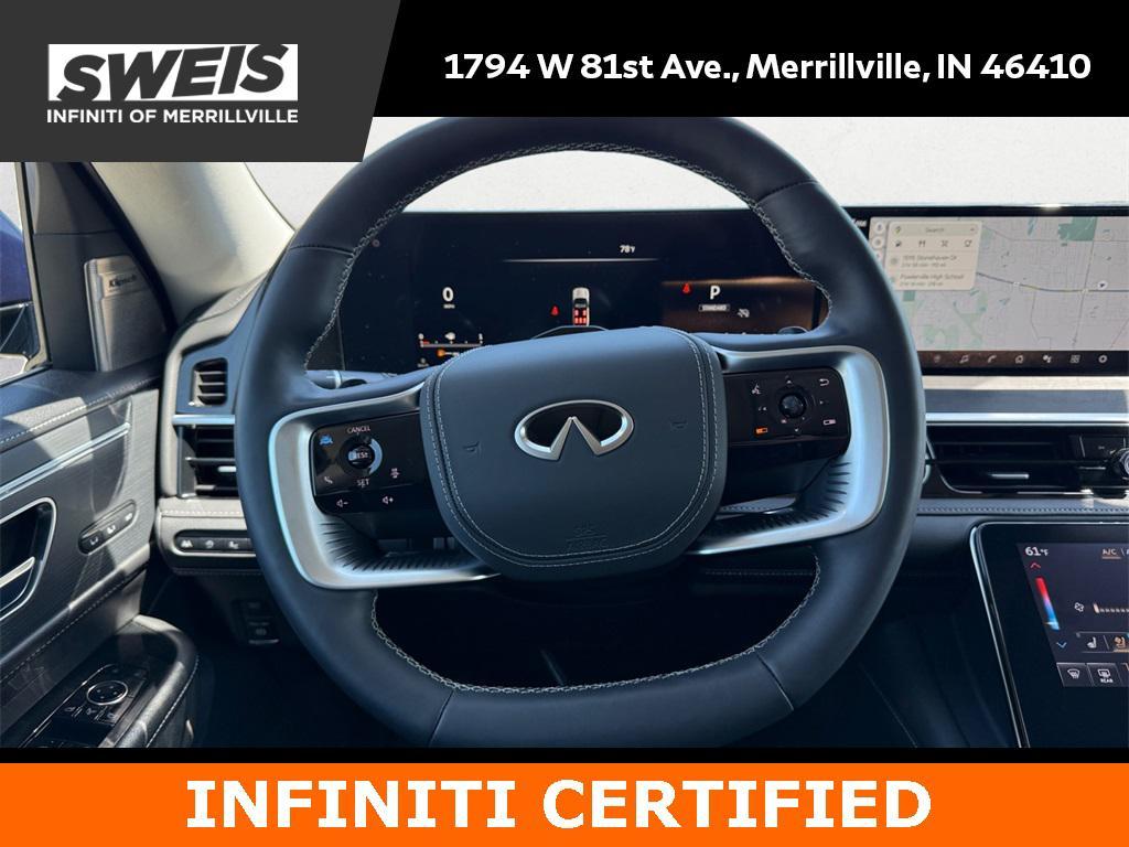 used 2025 INFINITI QX80 car, priced at $77,995