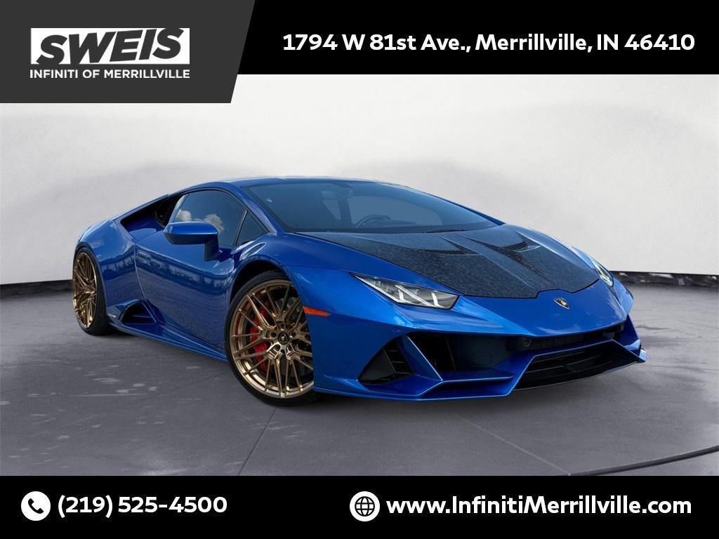 used 2020 Lamborghini Huracan EVO car, priced at $262,550