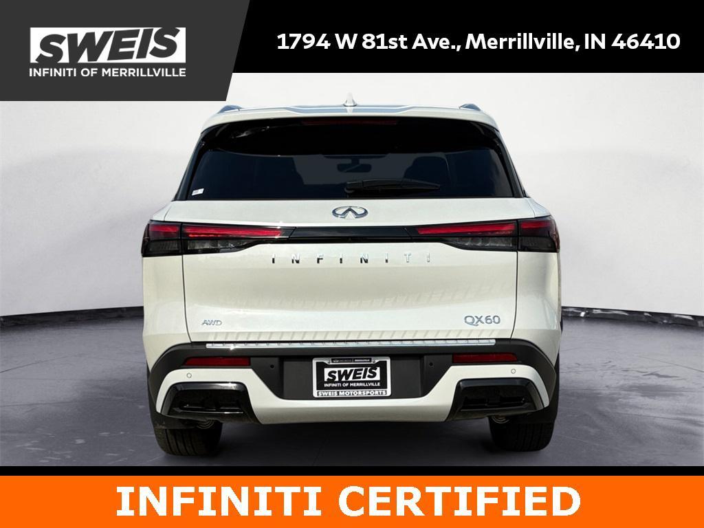 used 2025 INFINITI QX60 car, priced at $45,995